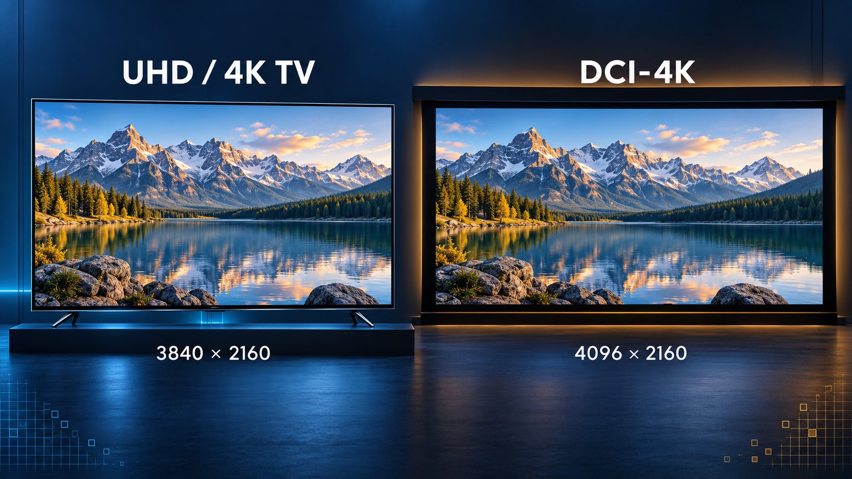 UHD und 4K: Unterschied, Auflösung und Kaufhilfe [Bildinhalt mit KI erstellt]
