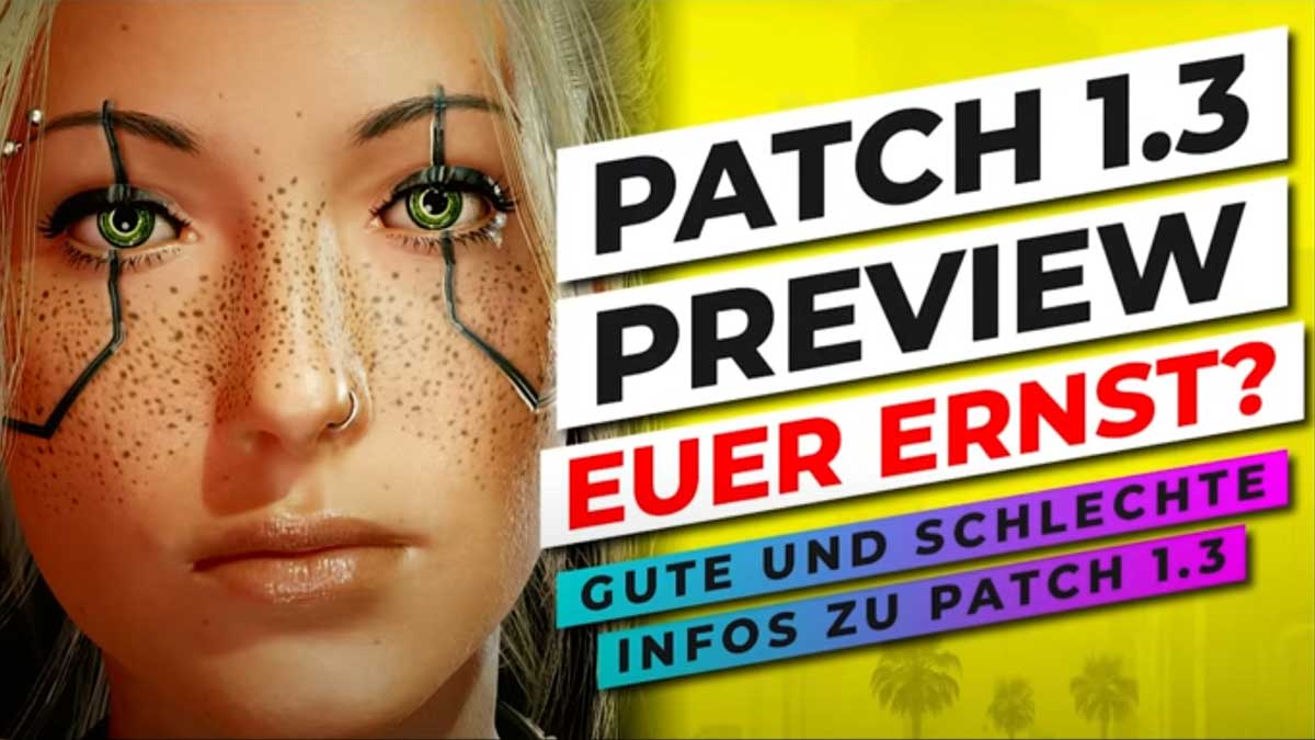 Cyberpunk 2077 Patch 1.3 Notes